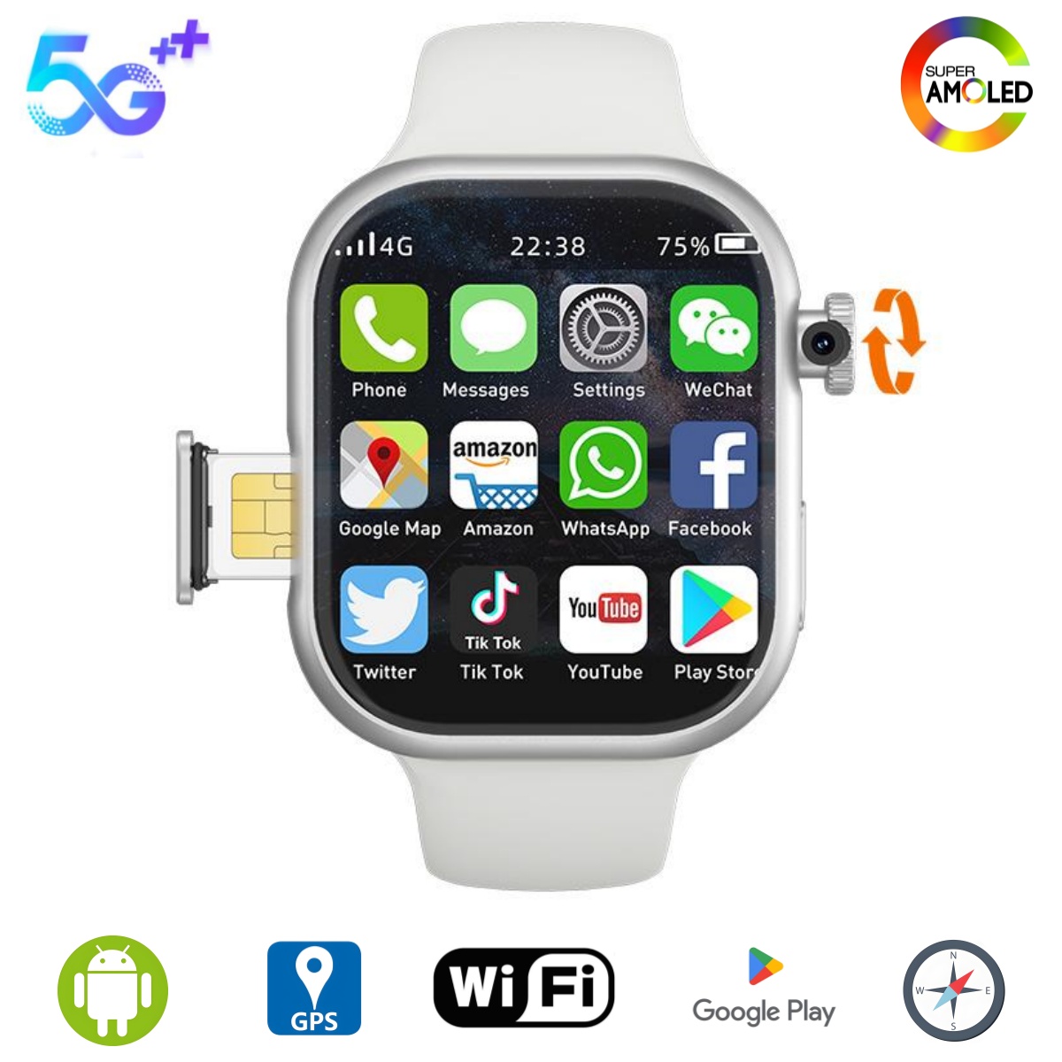 Smartwatch Store - Goldenspike S10 Smart Watch 2.29inch Amoled