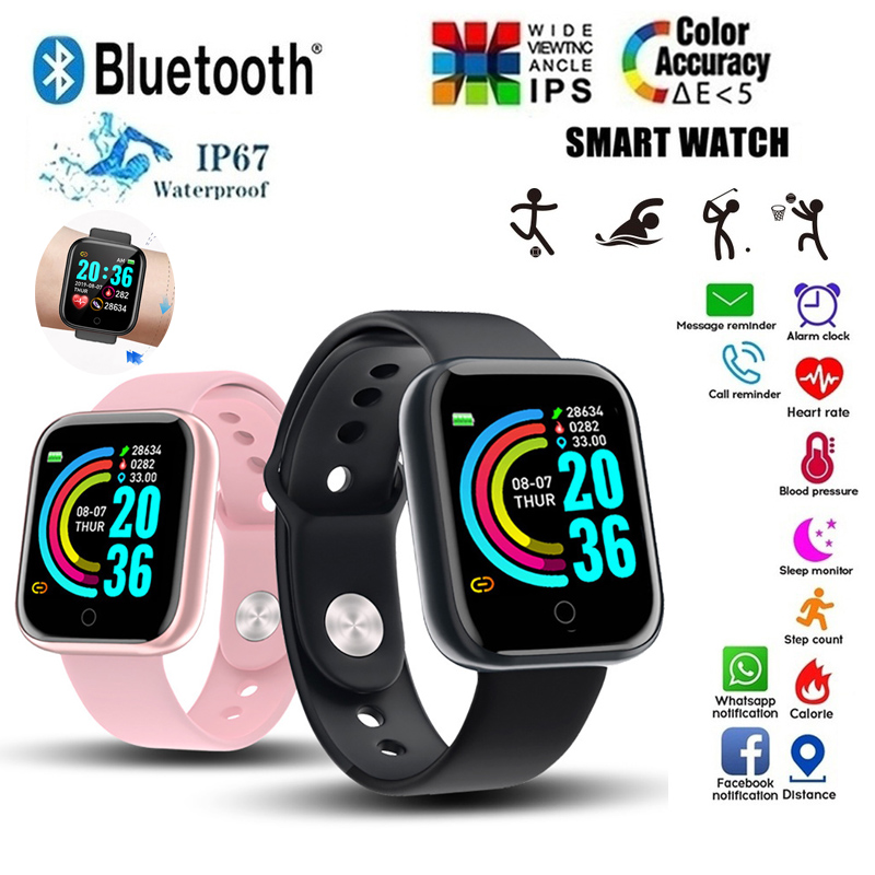 D20 Smart Watch Waterproof Fit - đánh giá và giá Smartwatch Faces