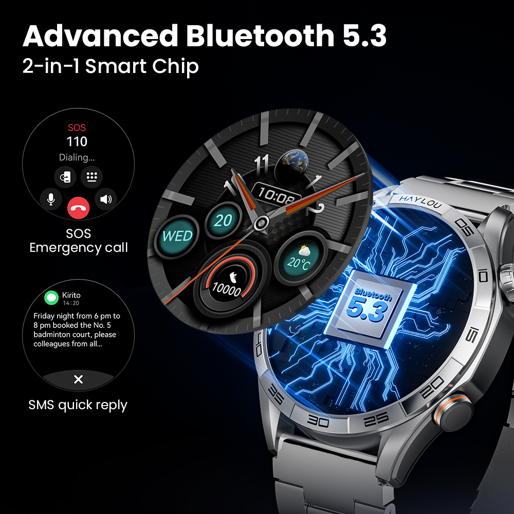 HAYLOU Solar 5 Voice Calling S - đánh giá và giá Smartwatch Instagram