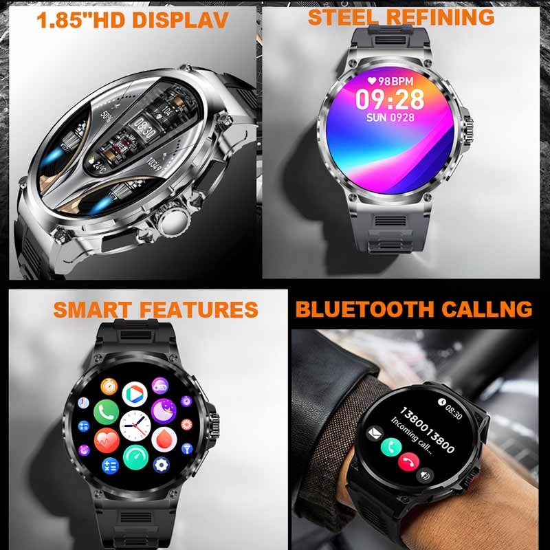 NORTH EDGE 1.85' HD Display Sm - đánh giá và giá Smartwatch Instagram