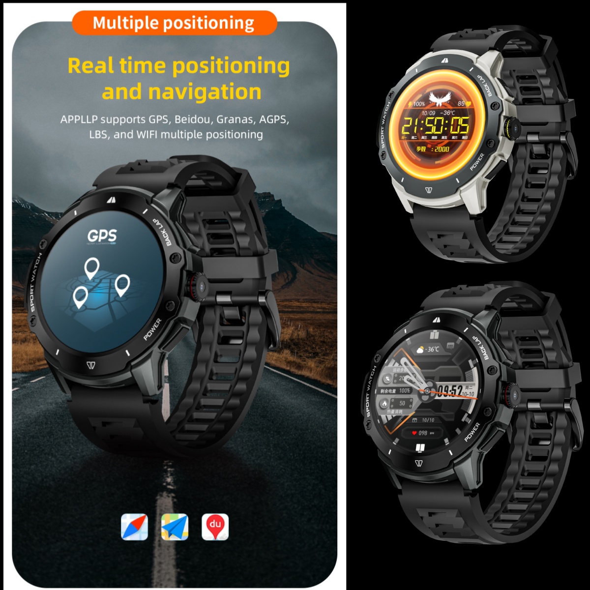 8+128GB Smart Watch 1.43''AMOL - đánh giá và giá Smartwatch Store