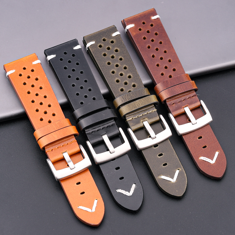 Breathable Genuine Leather Qui - đánh giá và giá Nylon Nato Strap