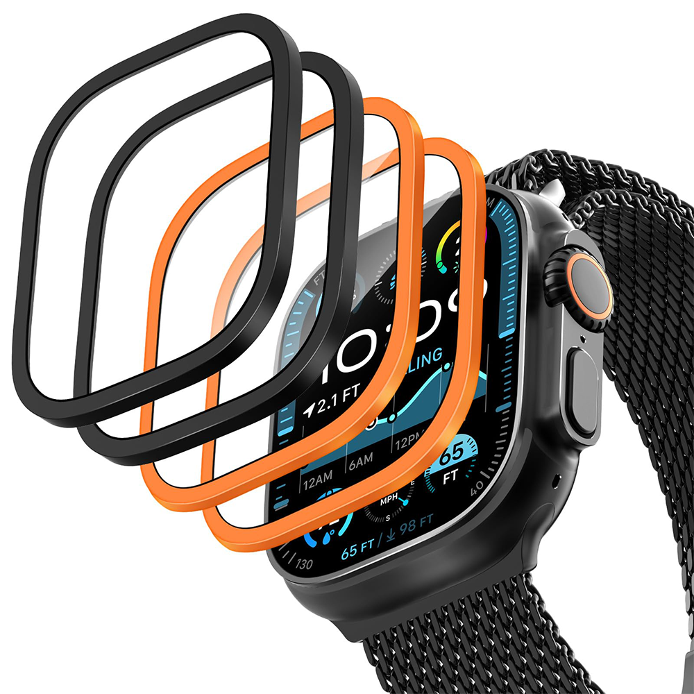 2PCS Titanium Metal Frame for  - đánh giá và giá Smartwatch Watch Accessories For Women