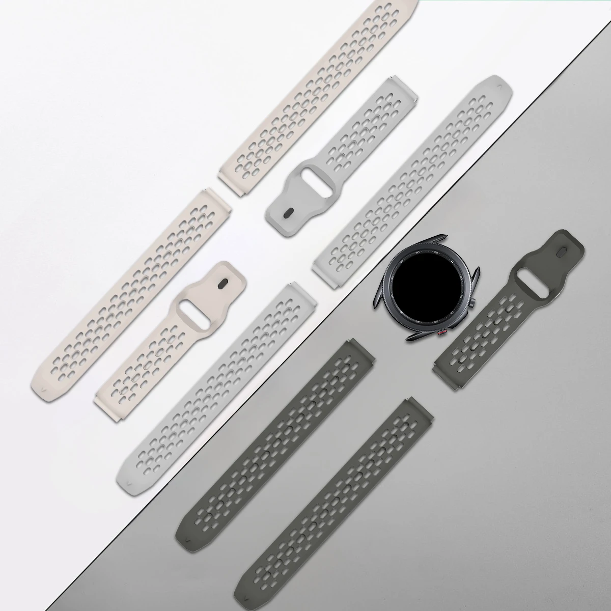 18mm 20mm 22mm Silicone Strap  - đánh giá và giá Nylon Nato Strap