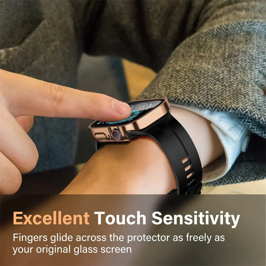 Glass+cover For Apple Watch ca - đánh giá và giá Garmin Smartwatch Accessories