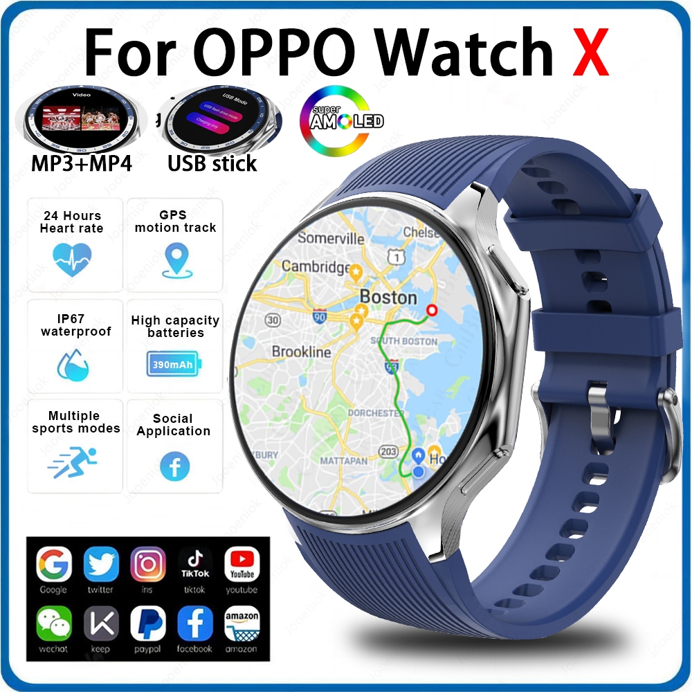 OPPO Watch X AMOLED 32GB Smart - đánh giá và giá Smartwatch Instagram