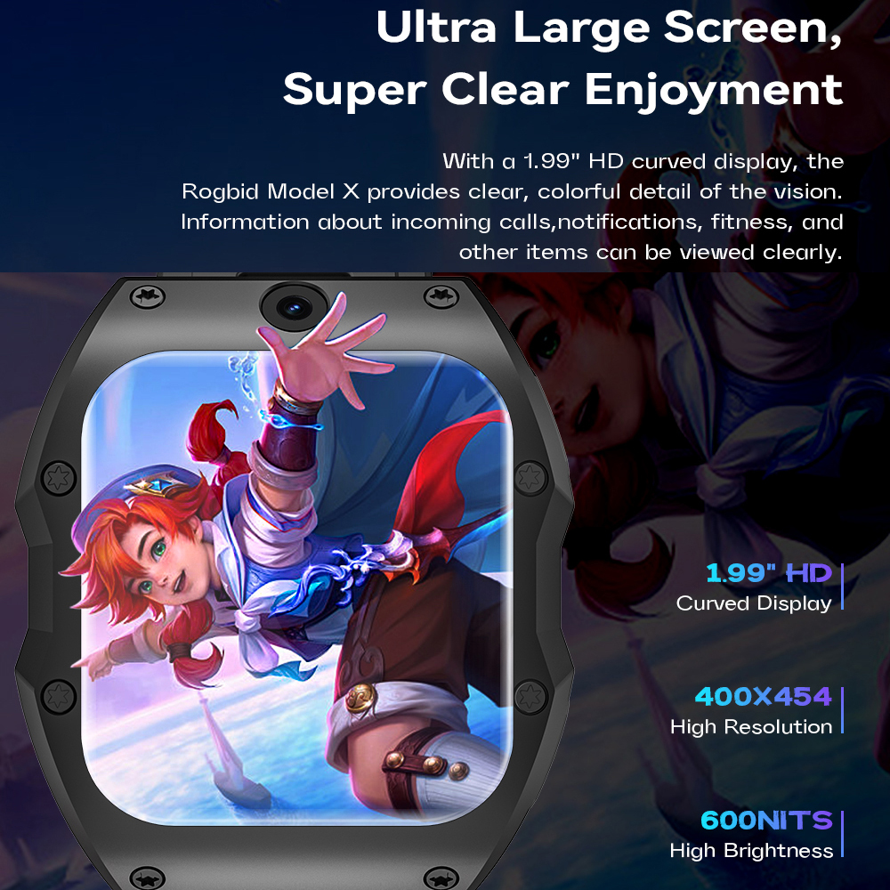 Rogbid Model X 4G Android Smar - đánh giá và giá Smartwatch X