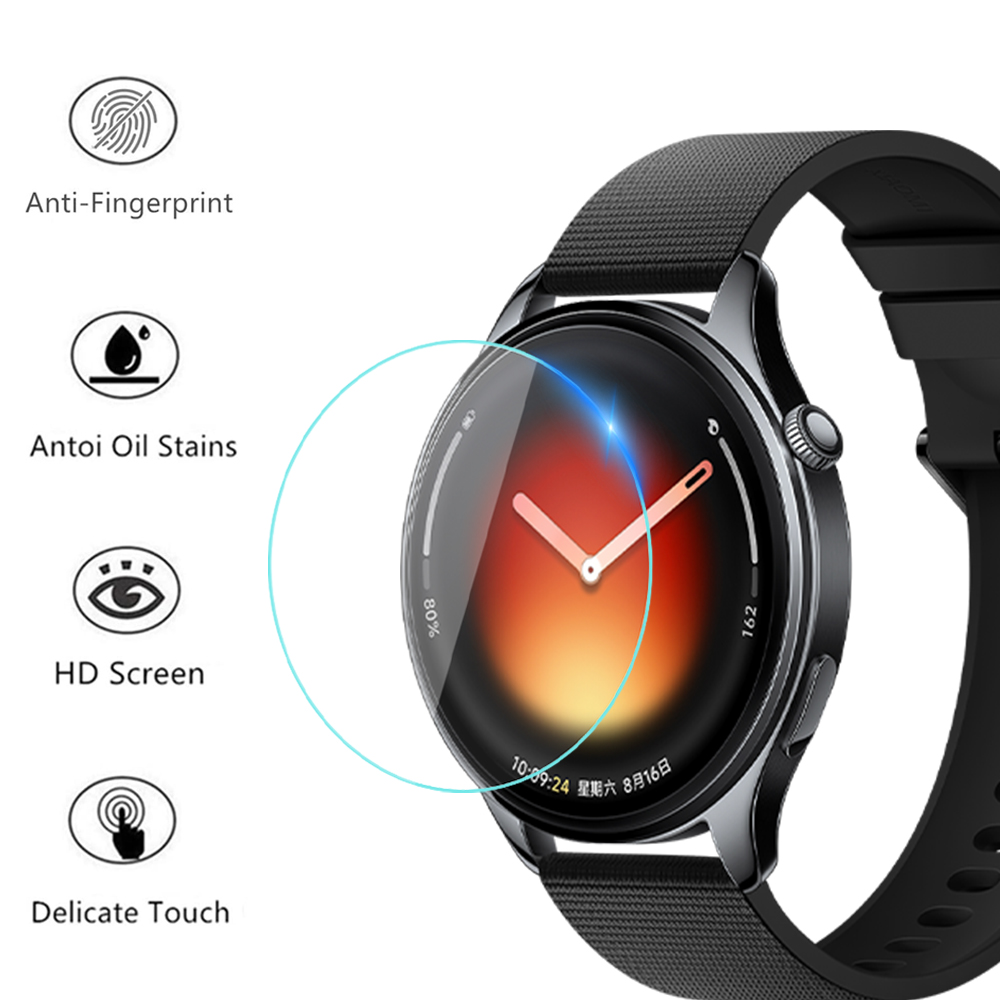 Tempered Glass for Xiaomi Watc - đánh giá và giá Watch Face Protector