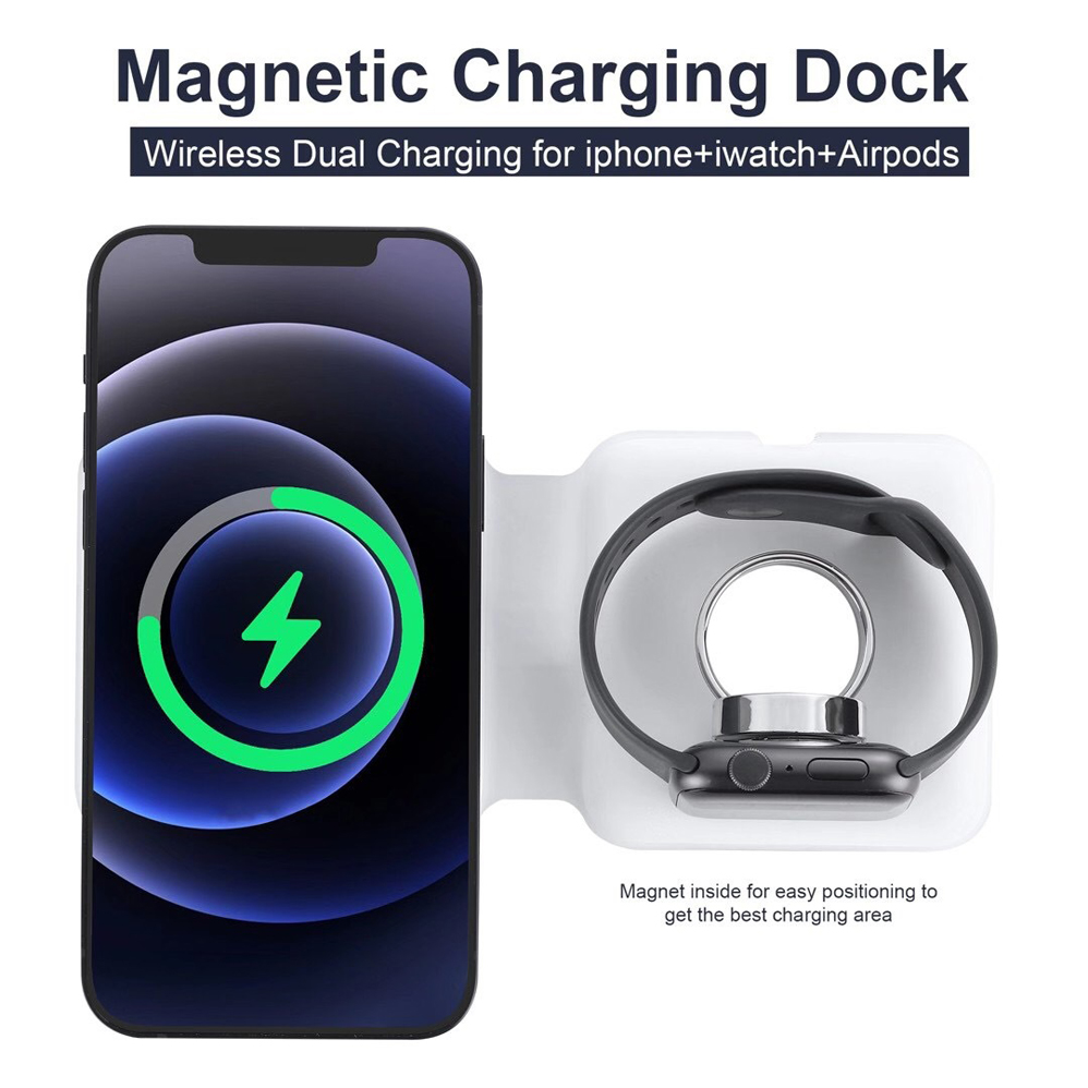 2IN1 Magnetic Wireless Charger - đánh giá và giá Smartwatch X