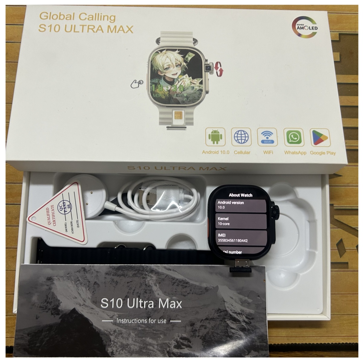 S10 Ultra Max Smartwatch 4G 5G - đánh giá và giá Smartwatch Instagram