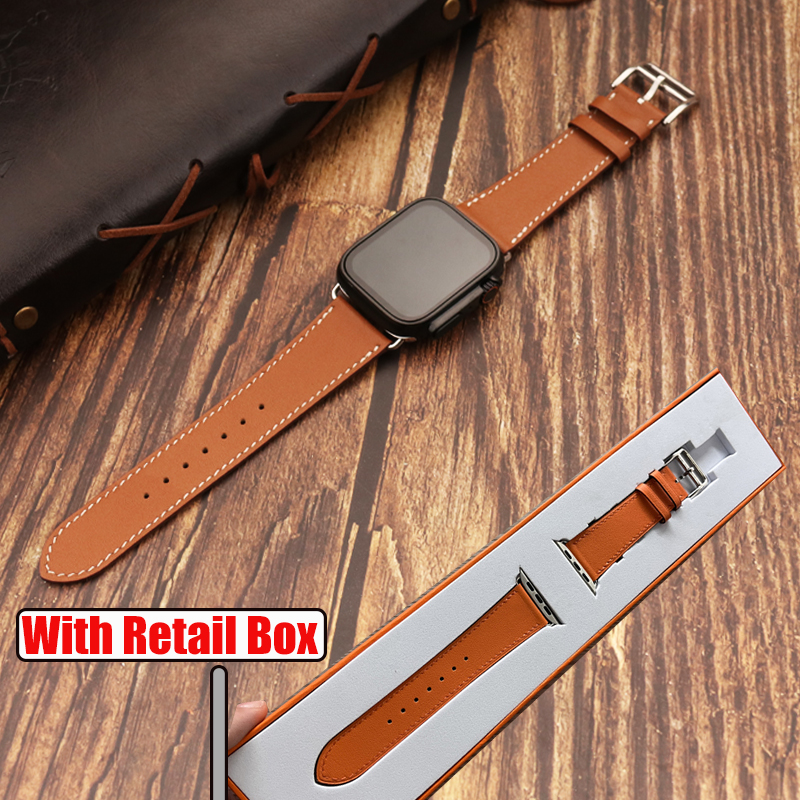With Gift Box Genuine Leather  - đánh giá và giá Smartwatch Accessories Shop