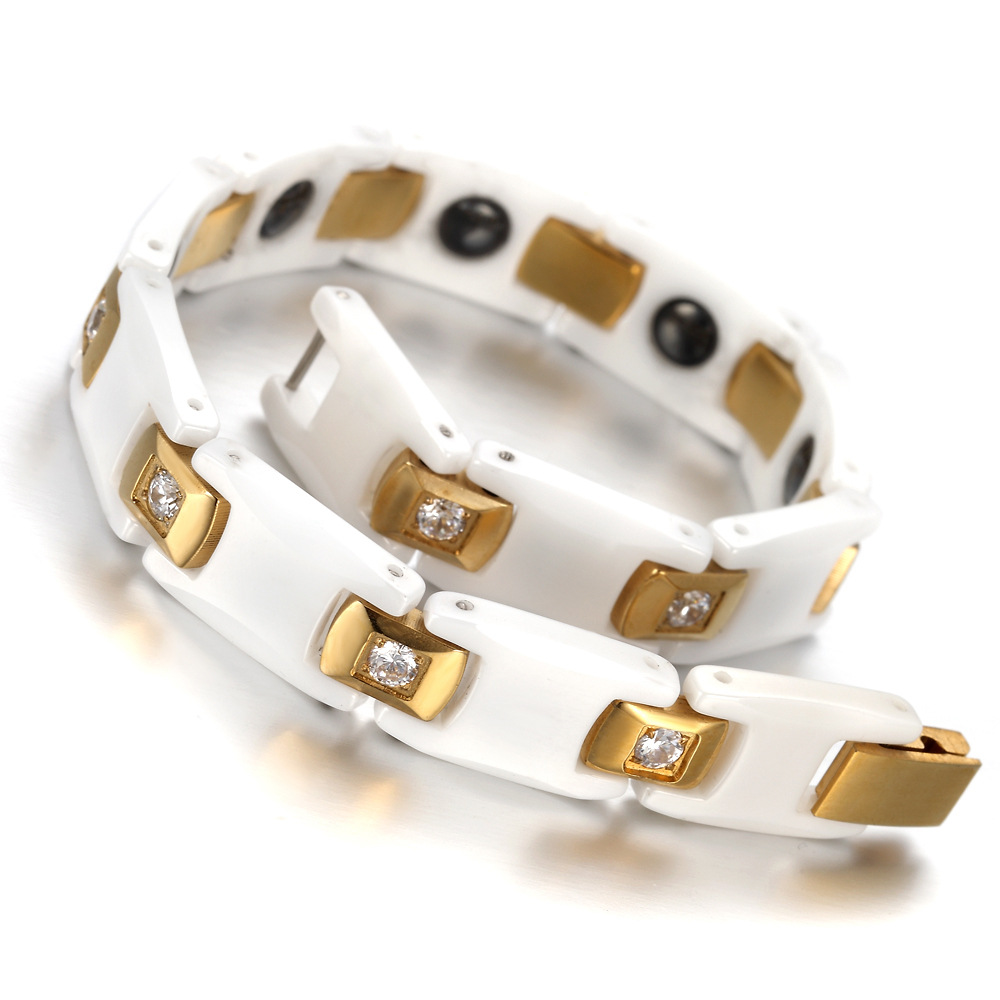 Vinterly Bracelets for Women C - đánh giá và giá Ceramic Link Bracelet