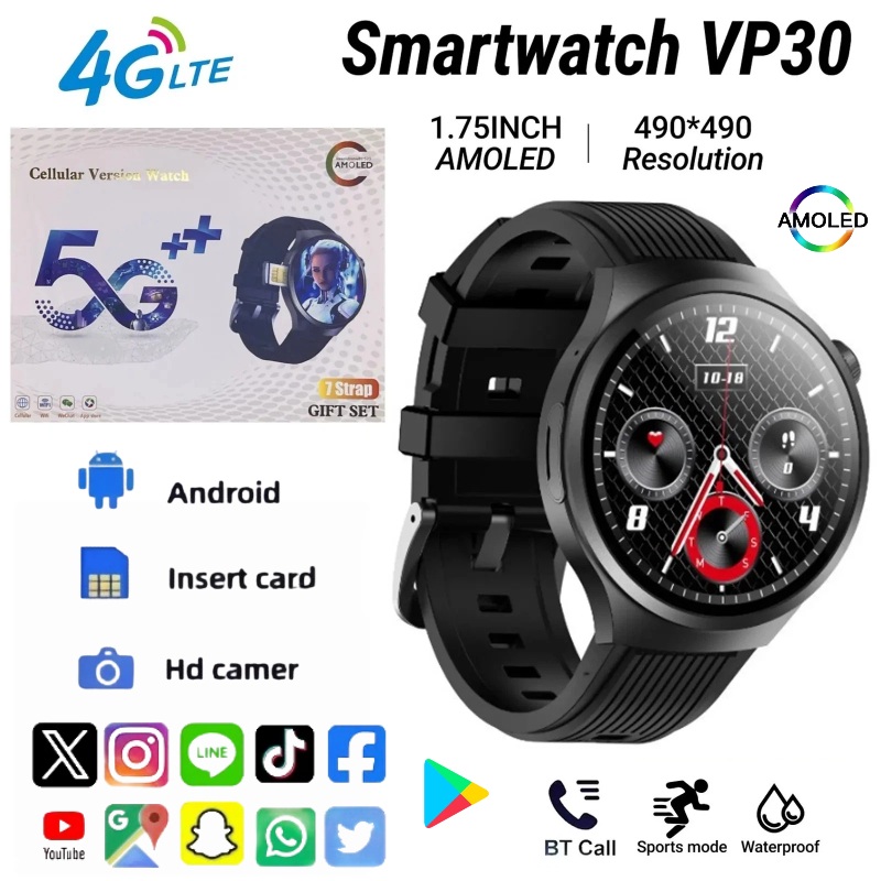 VP30 Smart Watch 4G/5G Android - đánh giá và giá Smartwatch Store
