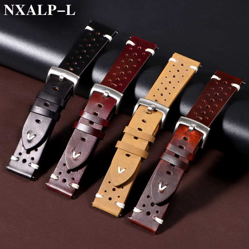 Retro Oil Wax Discoloration Le - đánh giá và giá Nylon Nato Strap