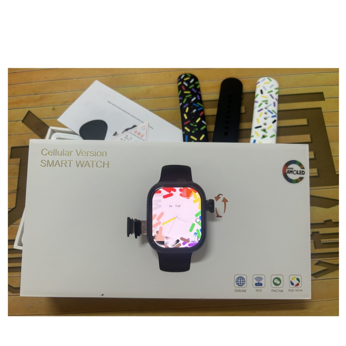 CD99 Smart Watch 8GB RAM AMOLE - đánh giá và giá Smartwatch Instagram