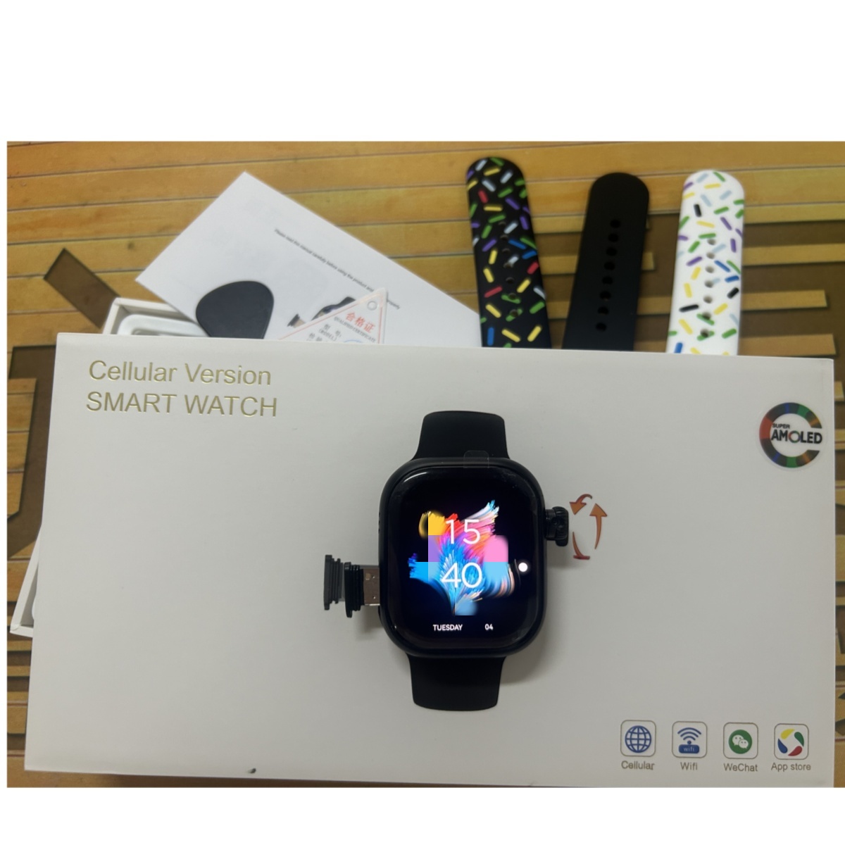 CD99 Smart Watch 8GB RAM AMOLE - đánh giá và giá Smartwatch Instagram
