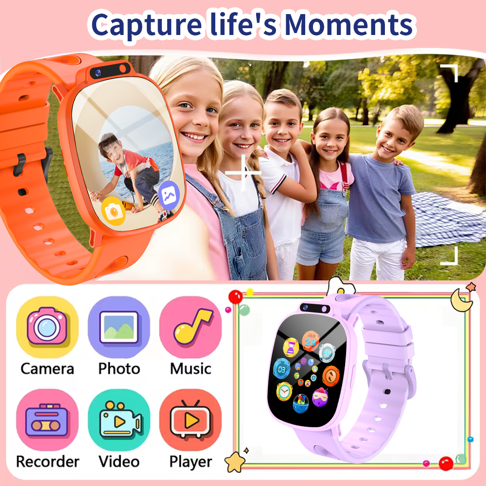 LAXASFIT Children's Smartwatch - đánh giá và giá Smartwatch Faces