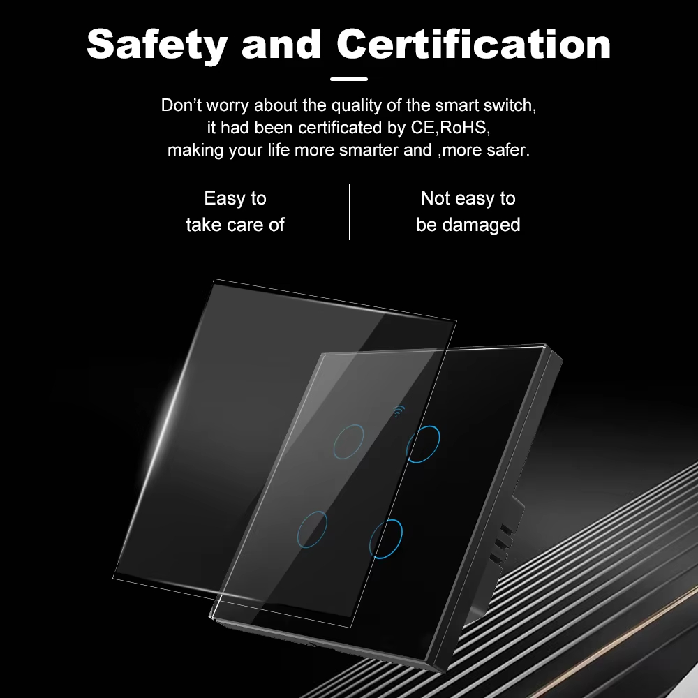 WiFi RF 433mhz Touch Wall Ligh - đánh giá và giá Smart Accessories