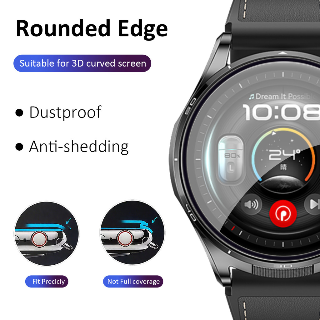 1-5PCS 3D Curved Full Coverage - đánh giá và giá Watch Face Protector