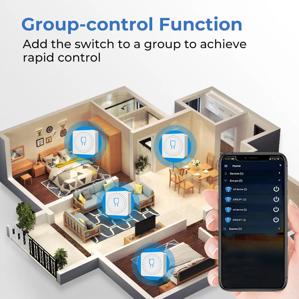 For Tuya Mini Smart WiFi Switc - đánh giá và giá Smart Accessories