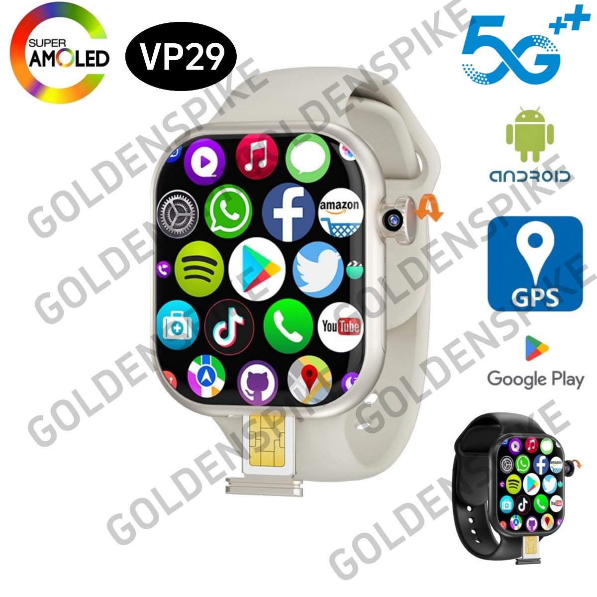 VP29 S10 Plus Smartwatch 4G LT - đánh giá và giá Smartwatch Store