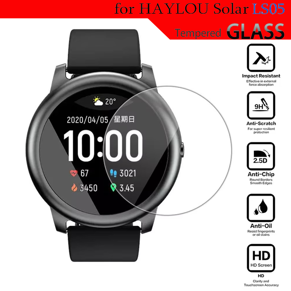 Tempered Glass For hayLou sola - đánh giá và giá Garmin Smartwatch Accessories
