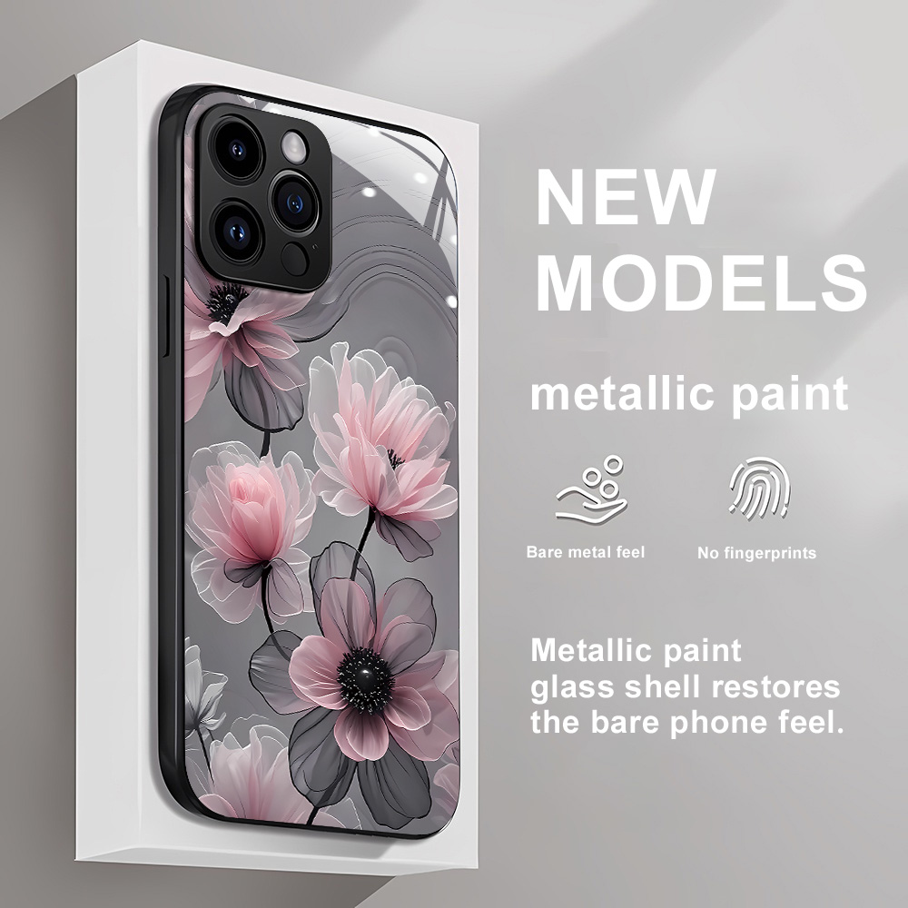 Flower Tempered Glass Case For - đánh giá và giá Screen Protector Film