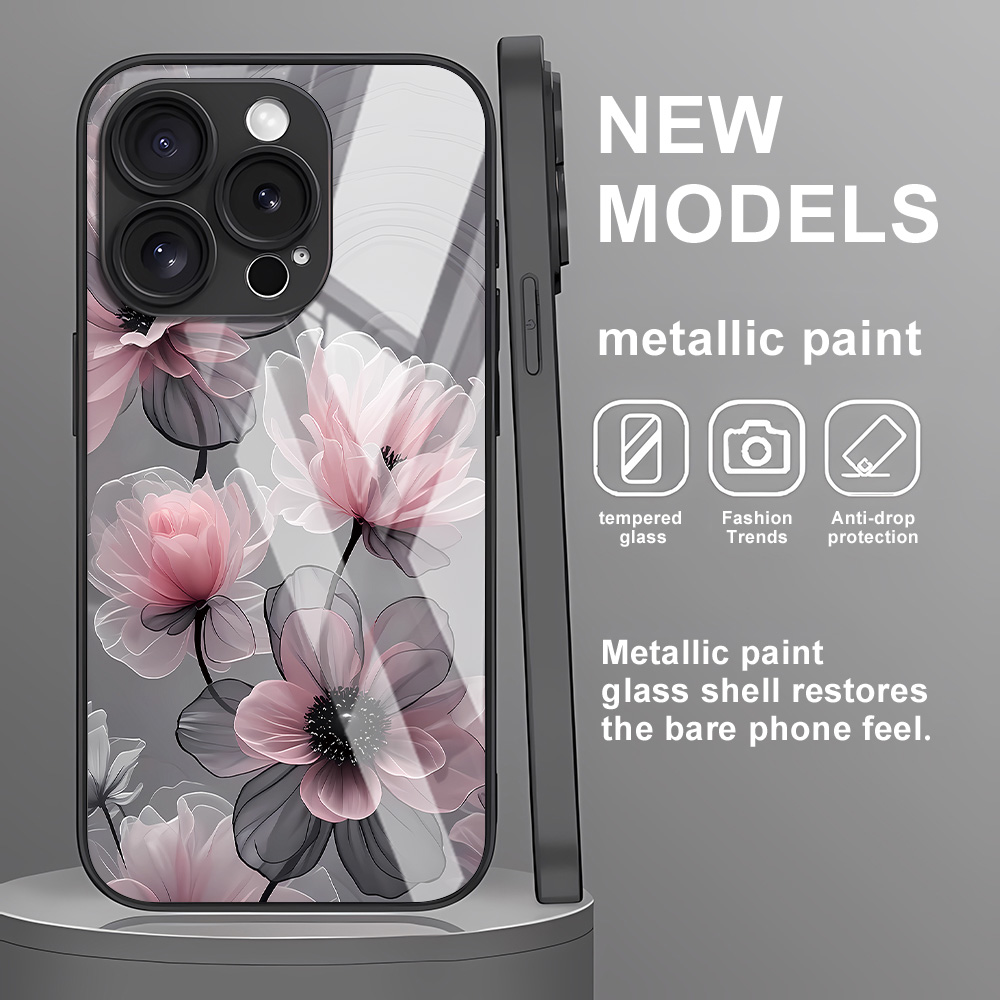 Flower Tempered Glass Case For - đánh giá và giá Screen Protector Film