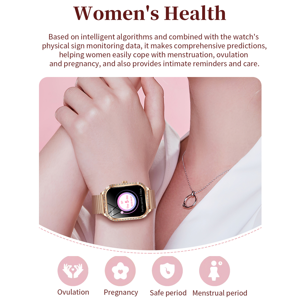 2026 New Fashion Women Diamond - đánh giá và giá Smartwatch Faces