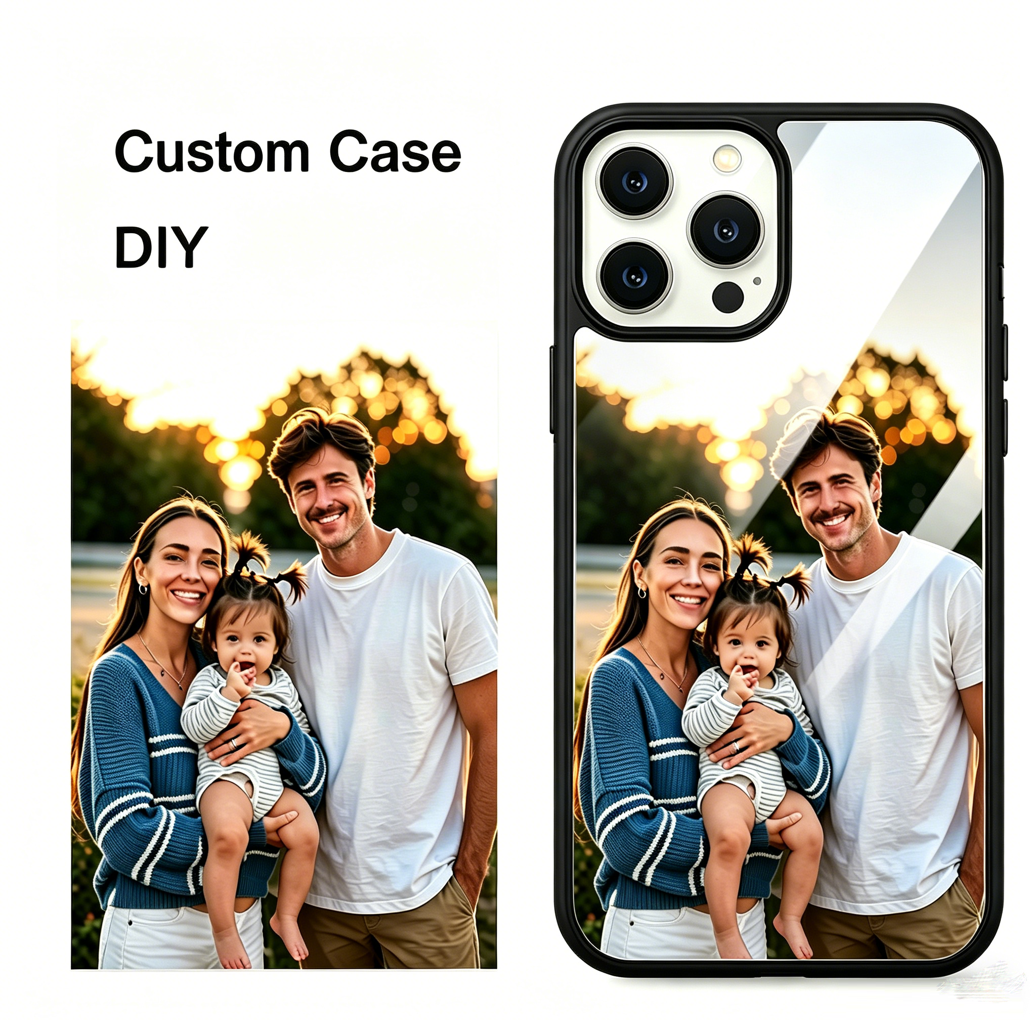Custom Photo Mirror Glass Case - đánh giá và giá Screen Protector Film