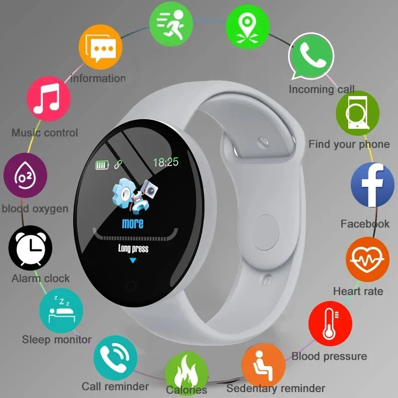 Children D18 Smartwatch Square - đánh giá và giá Android Smartwatch Accessories