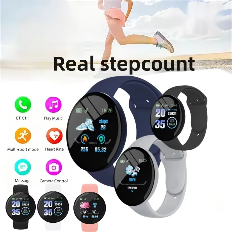 Children D18 Smartwatch Square - đánh giá và giá Android Smartwatch Accessories