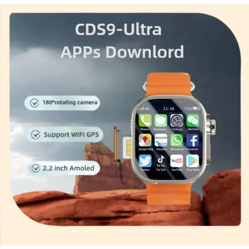 CDS9 Ultra smartwatch 4G netwo - đánh giá và giá Smartwatch Store