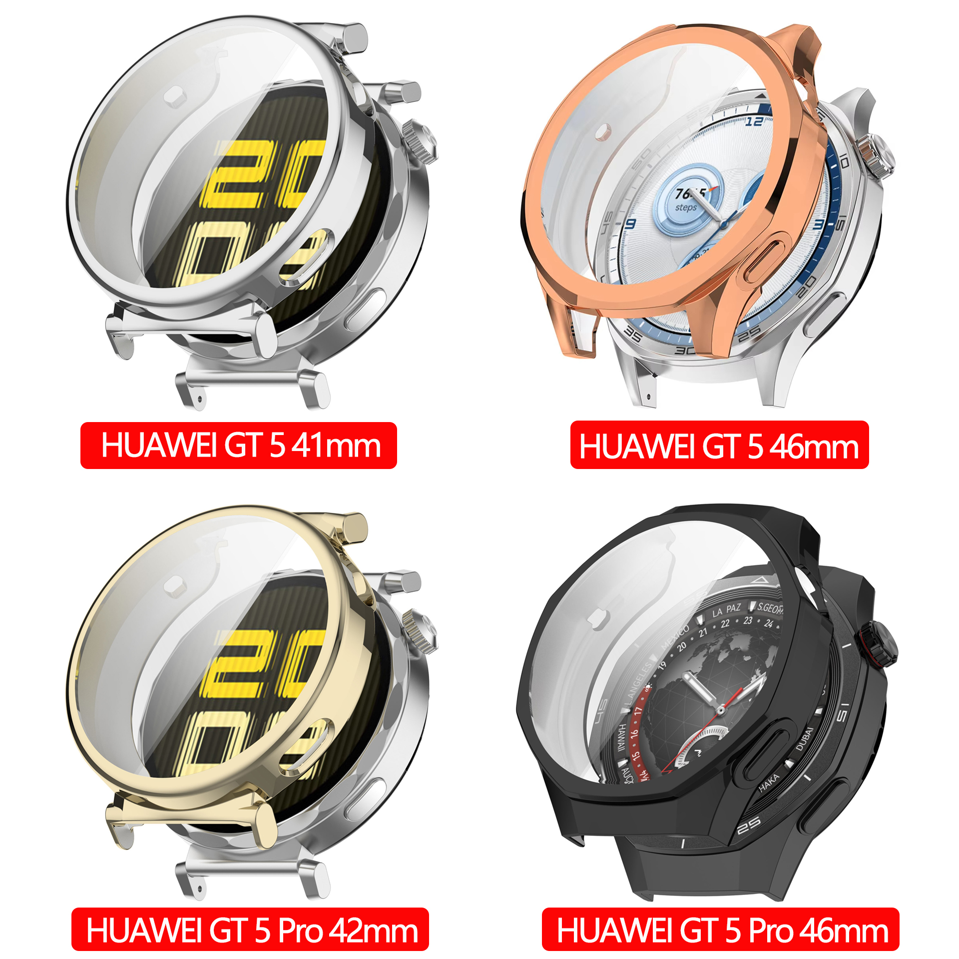 Case For HUAWEI Watch GT 5/5 P - đánh giá và giá Smartwatch Watch Accessories For Women