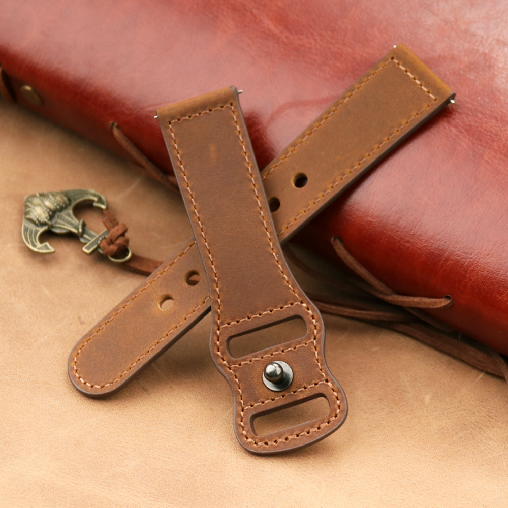 22mm Band Genuine Leather Watc - đánh giá và giá Smartwatch Accessories Shop