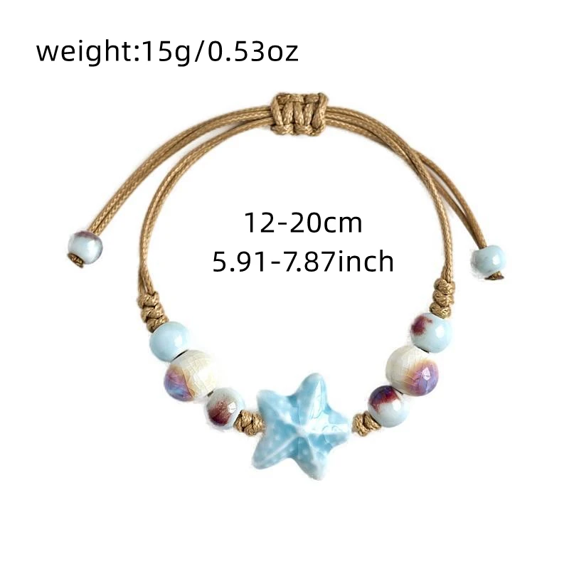 HOT  2026 Minimalist Handmade  - đánh giá và giá Ceramic Link Bracelet