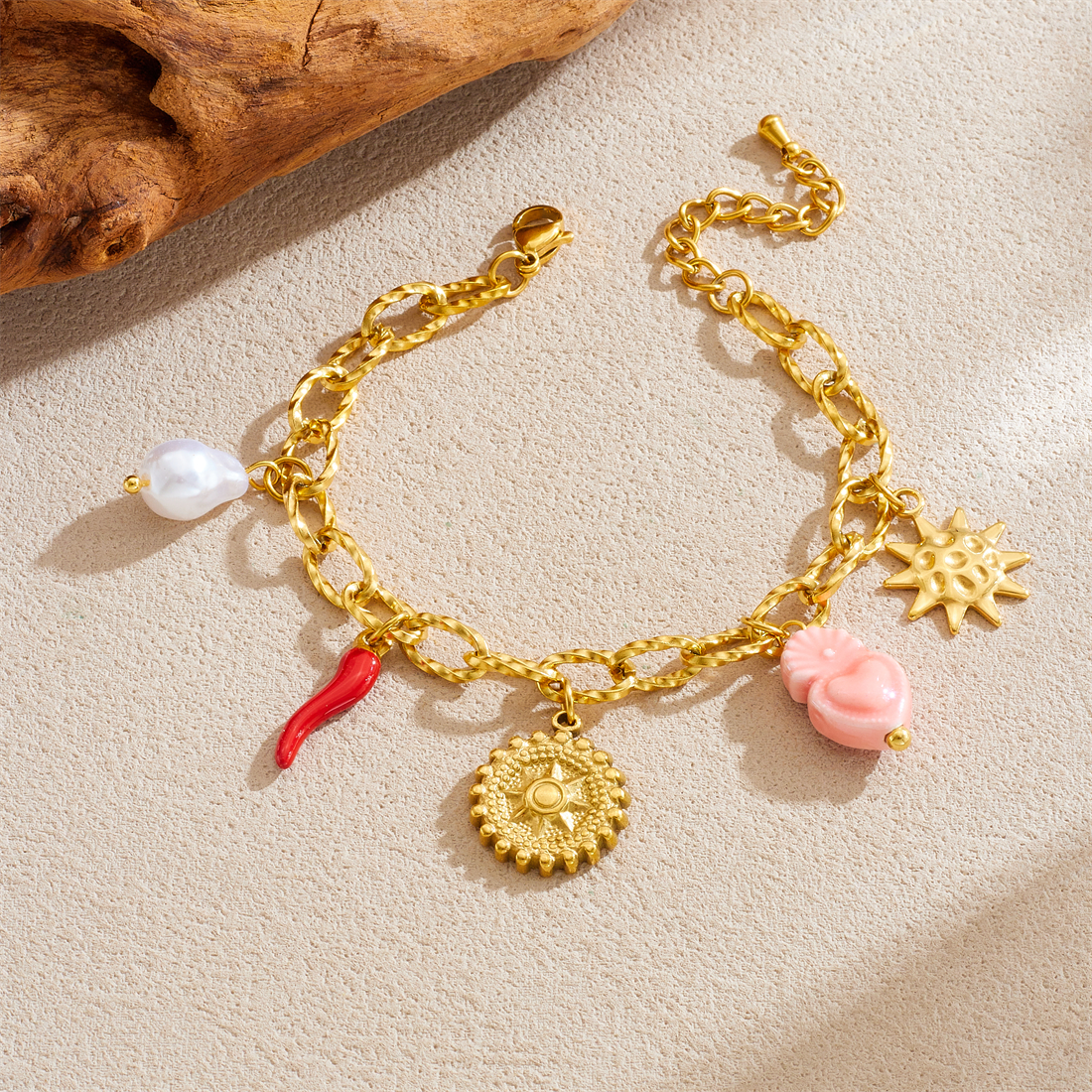 DIEYURO 316L Stainless Steel G - đánh giá và giá Ceramic Link Bracelet