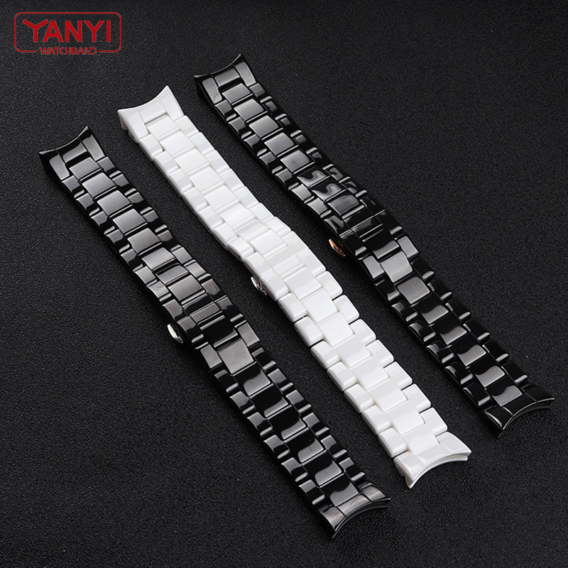 Ceramic Watchband  22mm Strap  - đánh giá và giá Ceramic Link Bracelet