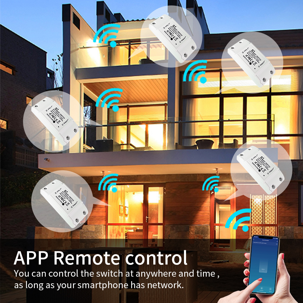16A WiFi Tuya Smart Switch Wir - đánh giá và giá Smart Accessories