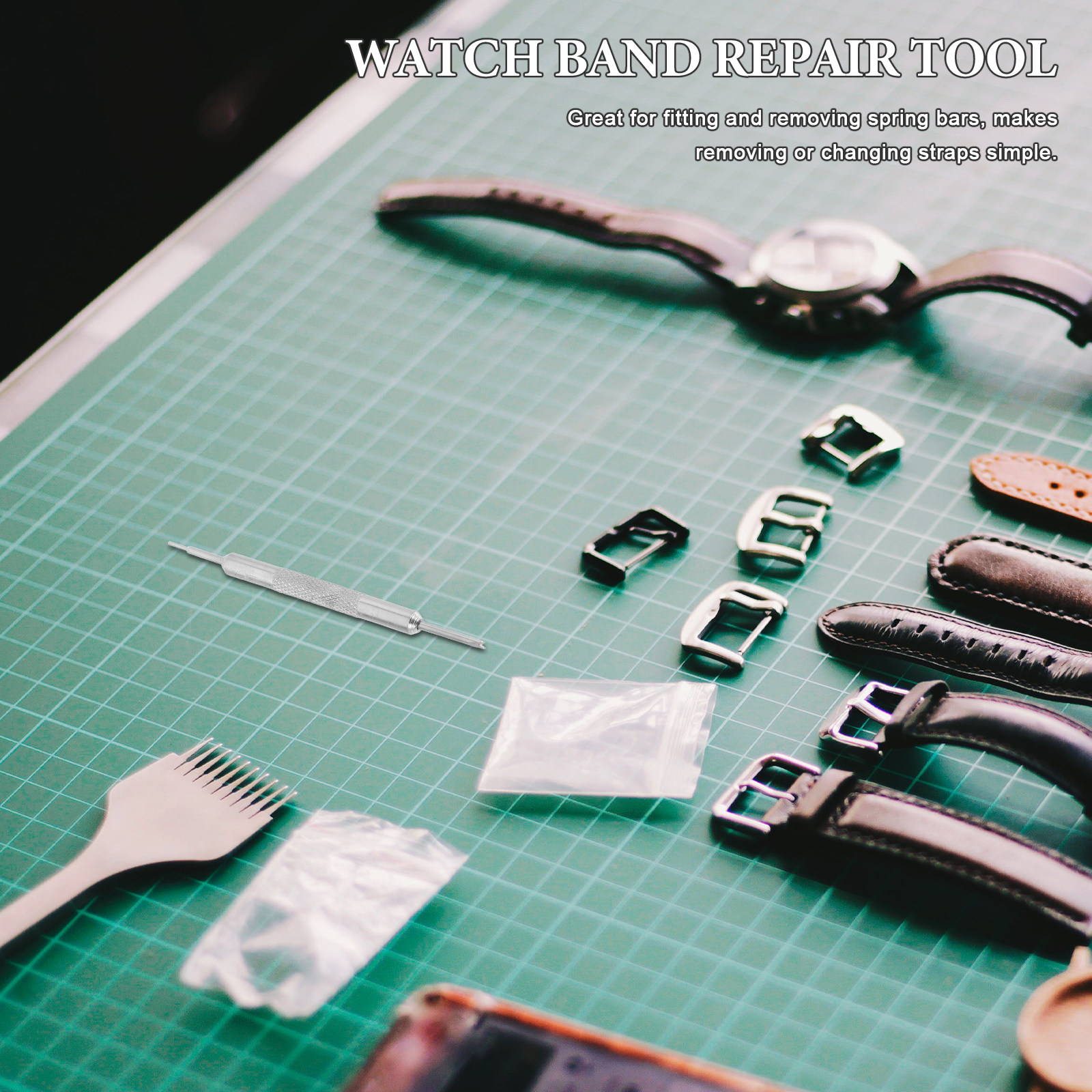 Ergonomic Dual-Head Spring Bar - đánh giá và giá Tool Kit Strap Change