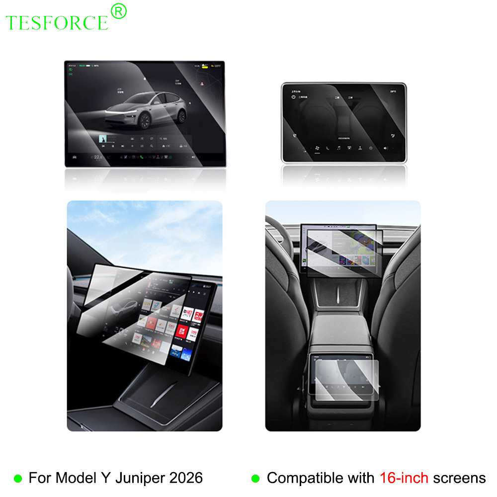 For Tesla Model Y Juniper 2026 - đánh giá và giá Screen Protector Film