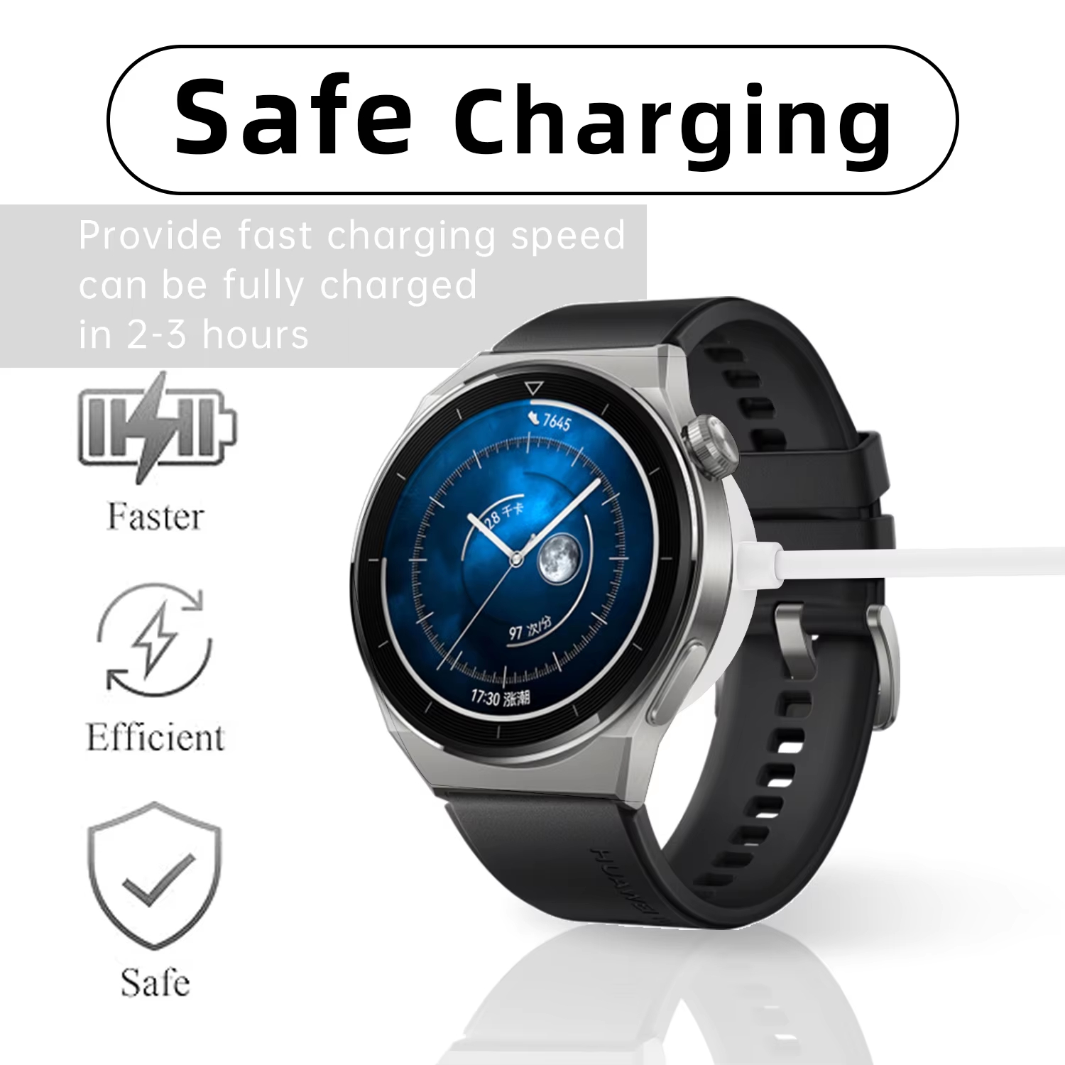 Magnetic USB Charging Cable fo - đánh giá và giá Android Smartwatch Accessories