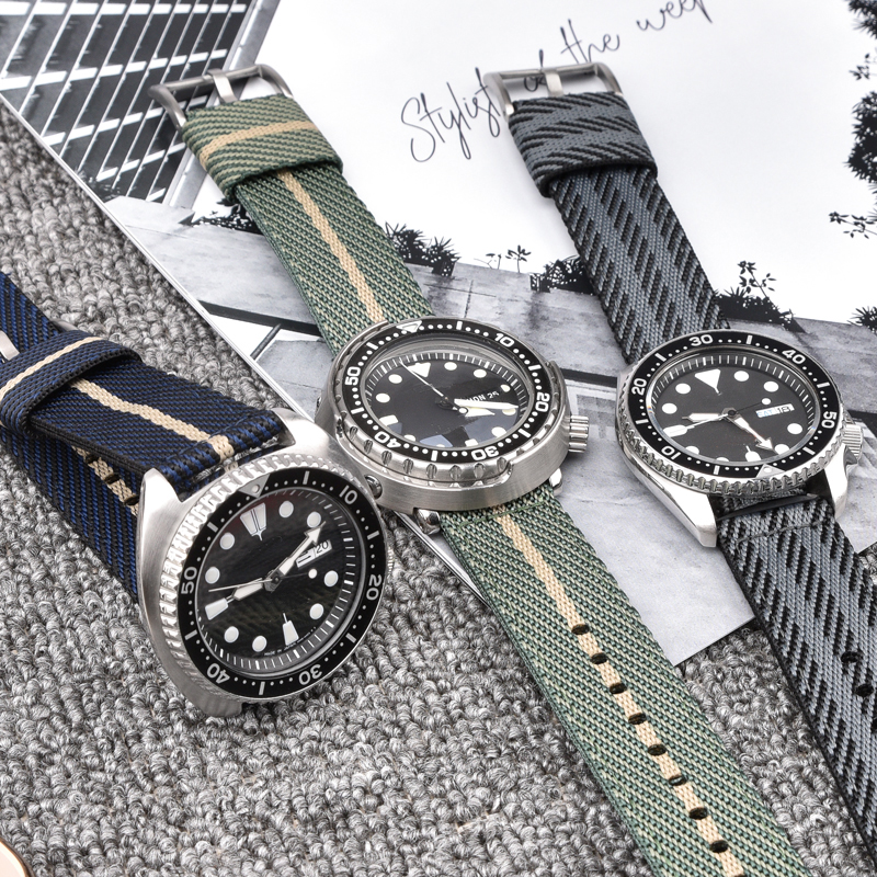 Woven Nylon Strap 18mm 20mm 22 - đánh giá và giá Nylon Nato Strap