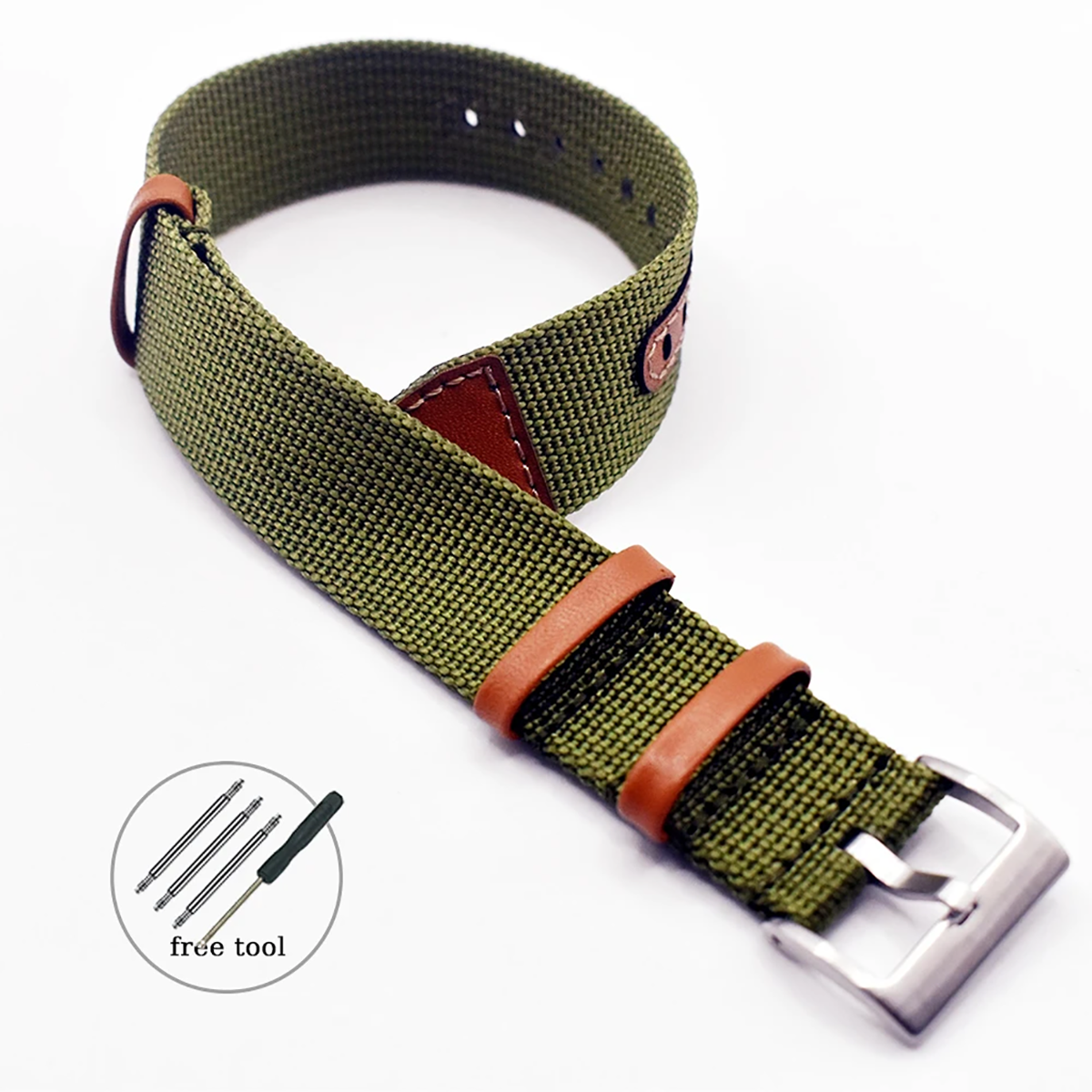 Soft Watch Bracelet for Seiko  - đánh giá và giá Nylon Nato Strap