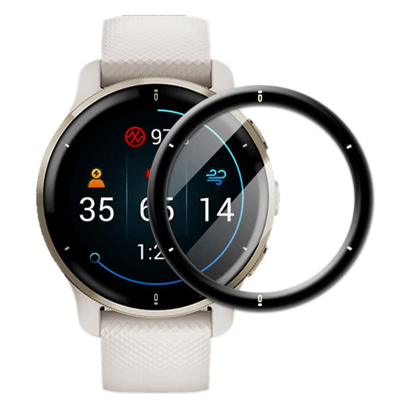 3D Curved Edge Protective Film - đánh giá và giá Garmin Smartwatch Accessories