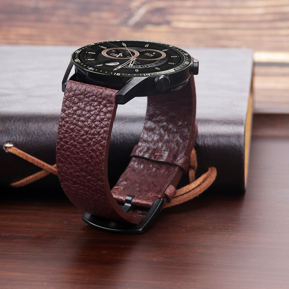 22mm Genuine Calfskin Leather  - đánh giá và giá Smartwatch Accessories Shop