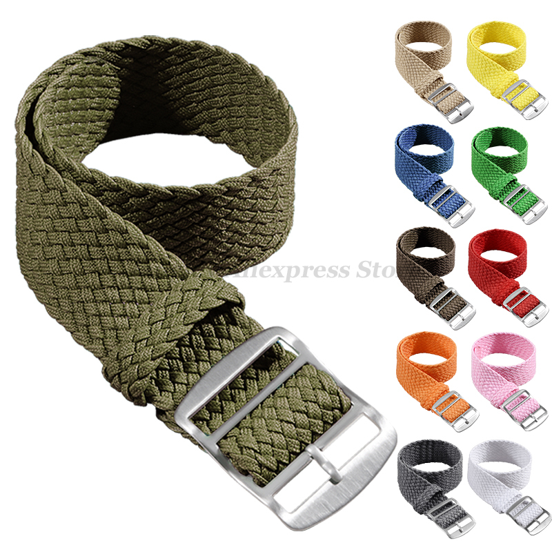 Woven Nylon Strap For Perlon W - đánh giá và giá Nylon Nato Strap