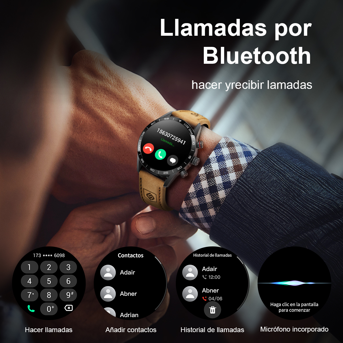 LIGE 2024 New Rugged Military  - đánh giá và giá Smartwatch Instagram