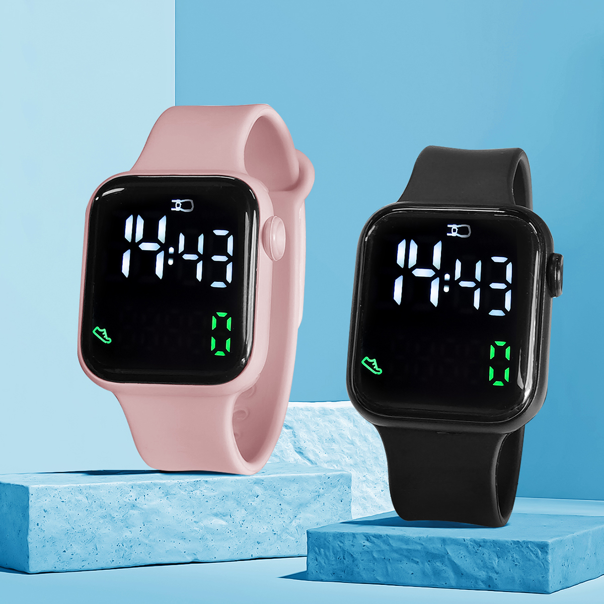New 2PCS Student Minimalist Sm - đánh giá và giá Smartwatch Icon
