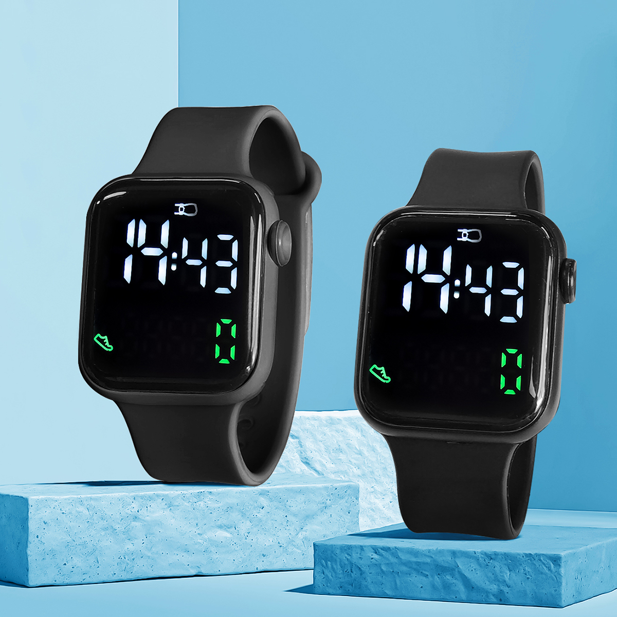 New 2PCS Student Minimalist Sm - đánh giá và giá Smartwatch Icon